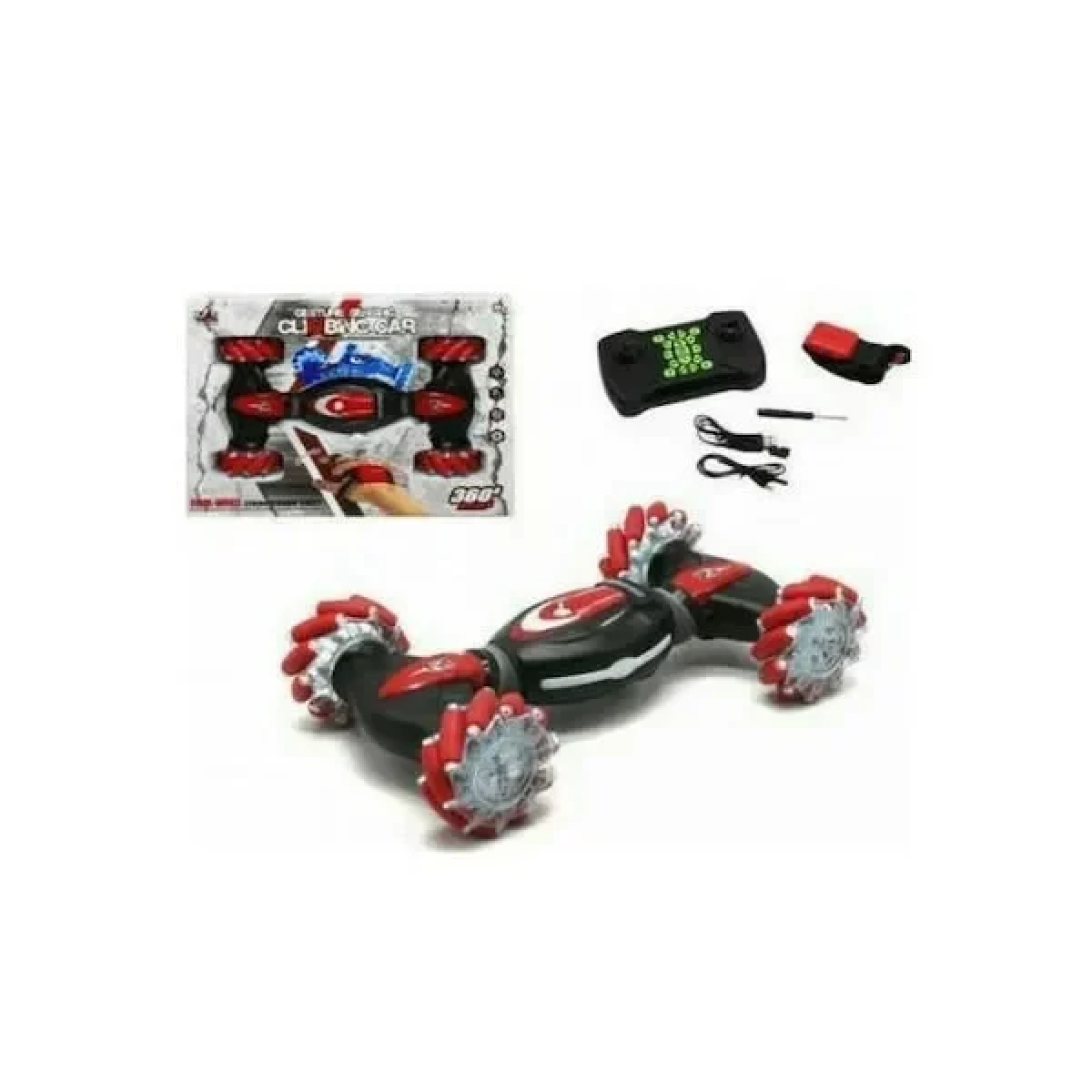 Gesture Climbing Rover Τηλεκατευθυνόμενο Αυτοκίνητο Stunt Red RQ2087