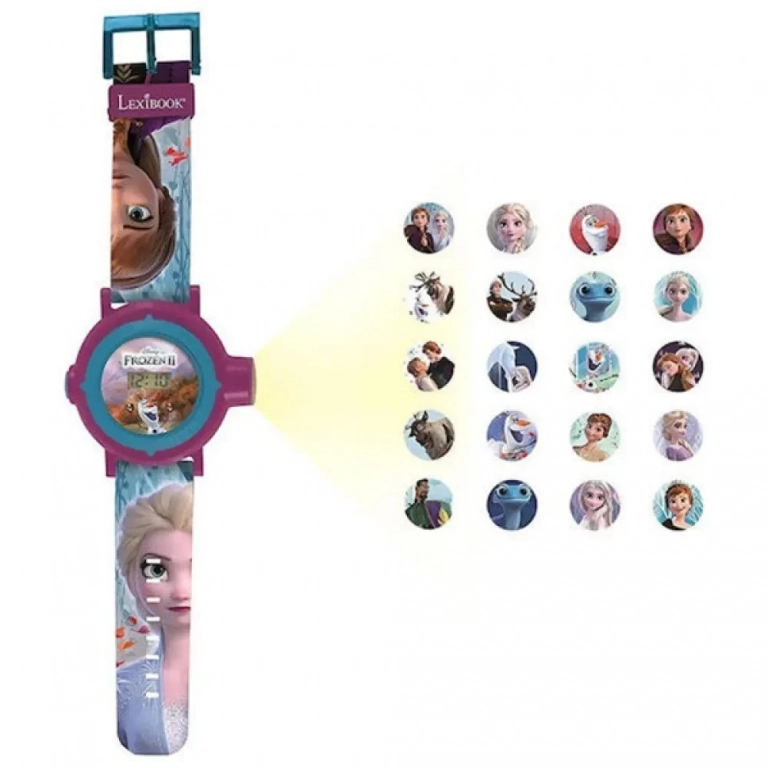 LEXIBOOK ΨΗΦΙΑΚΟ ΡΟΛΟΙ FROZEN ΜΕ ΠΡΟΤΖΕΚΤΟΡΑ