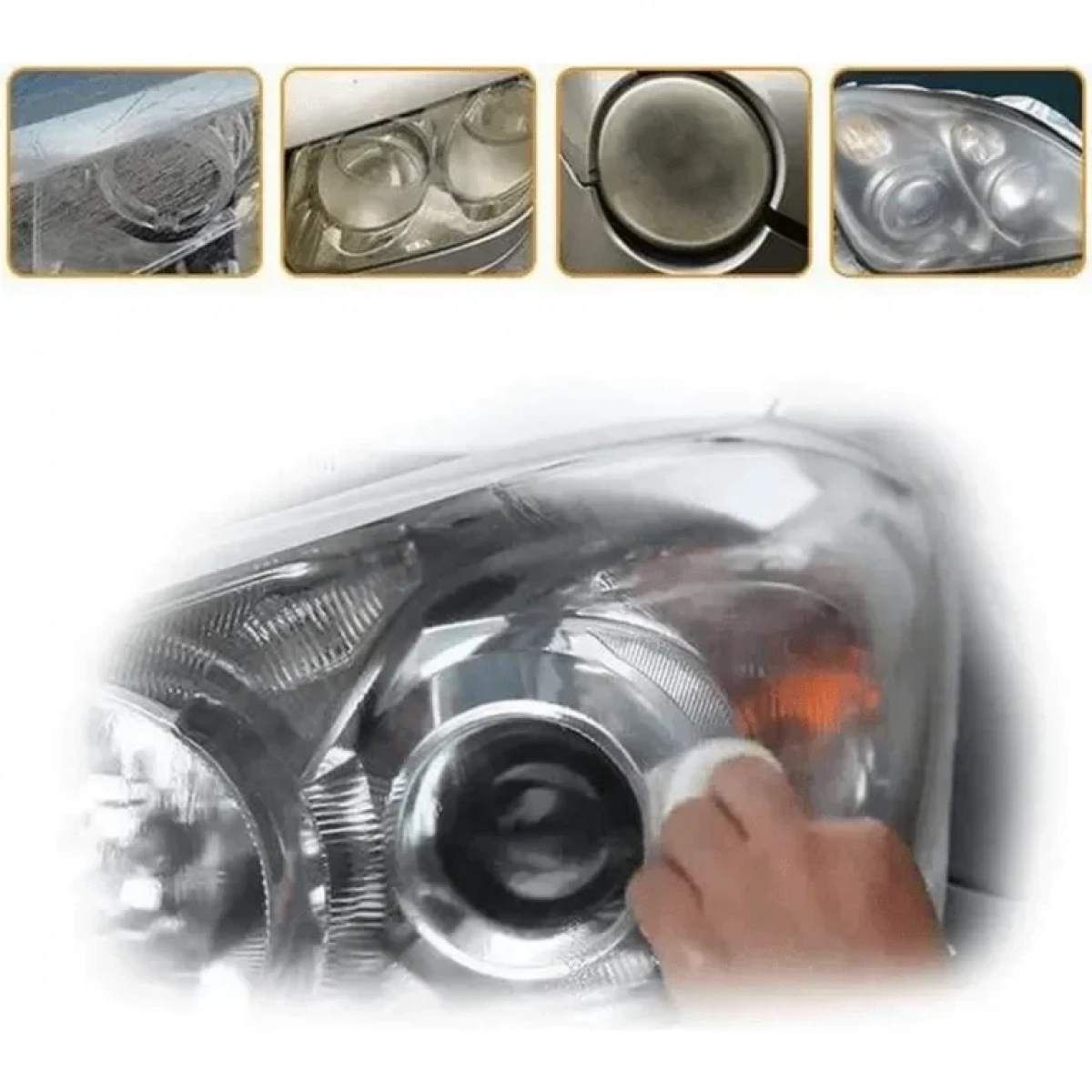 JIAGENG DIY Κιτ Αποκατάστασης Προβολέων Polish Με το χέρι XF02