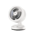 Επιτραπέζιος Ανεμιστήρας 25W Διαμέτρου 25cm Hoomei HM-8250 Λευκό
