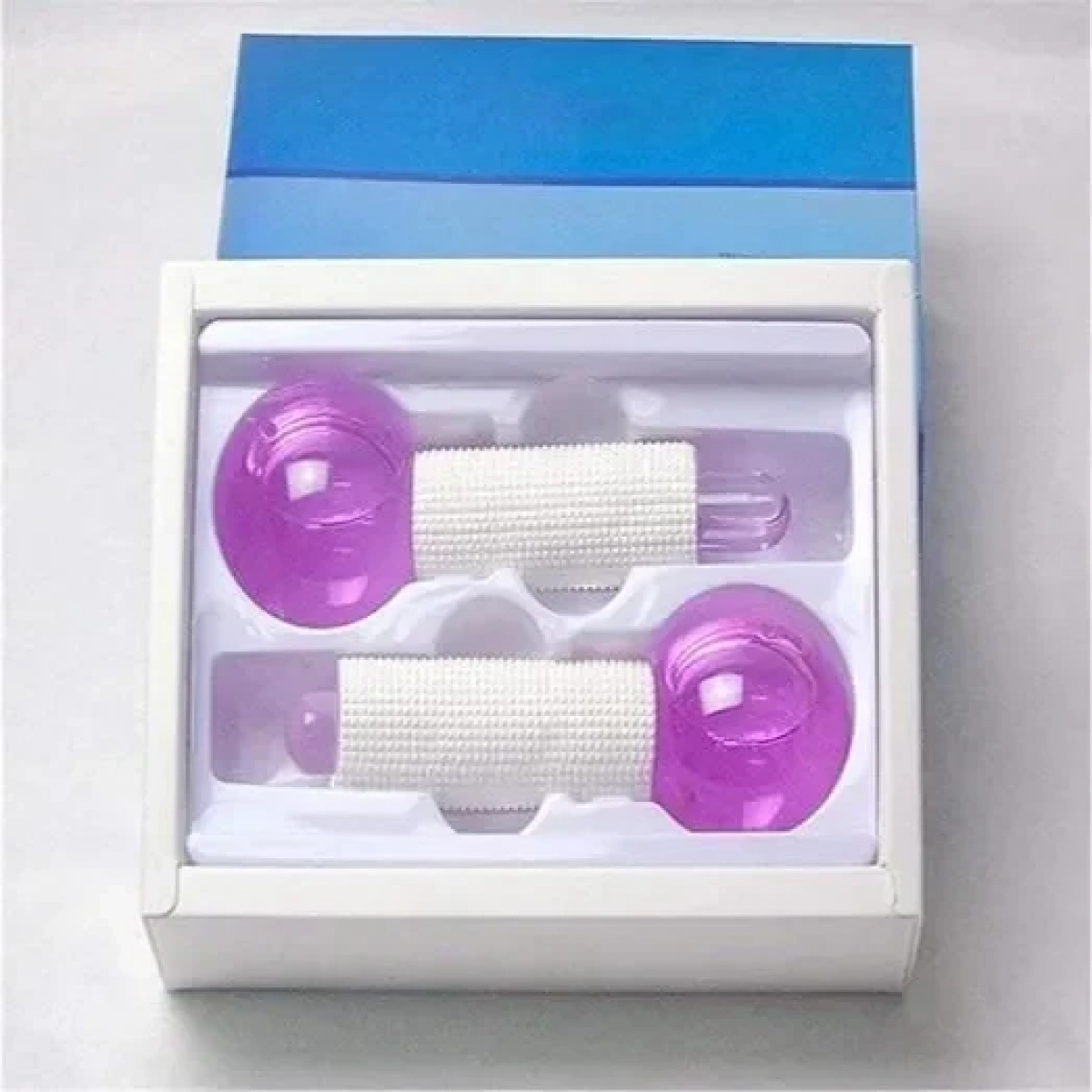 ΜΑΣΑΖ ΠΡΟΣΩΠΟΥ ΚΑΙ ΜΑΤΙΩΝ BEAUTY CRYSTAL BALL HOCKEY ICE ENERGY BALL MASSAGE FACIAL WITH COOLING ICE COLOR PINK (OEM)