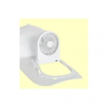 Fan Hat Καπέλο Με Ανεμιστήρα 3 Ταχυτήτων USB One size Λευκό
