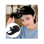 Καπέλο Με Ανεμιστήρα 3 Ταχυτήτων USB Fan Hat one size Μαύρο