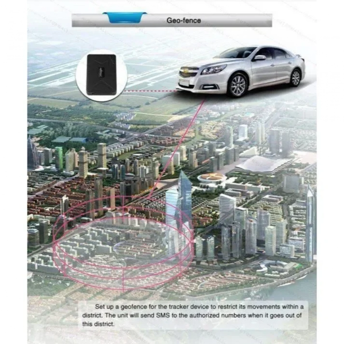 Φορητή συσκευή Gps Tracker με μπαταρία 10.000 mAh ΤΚ915 Μαύρο