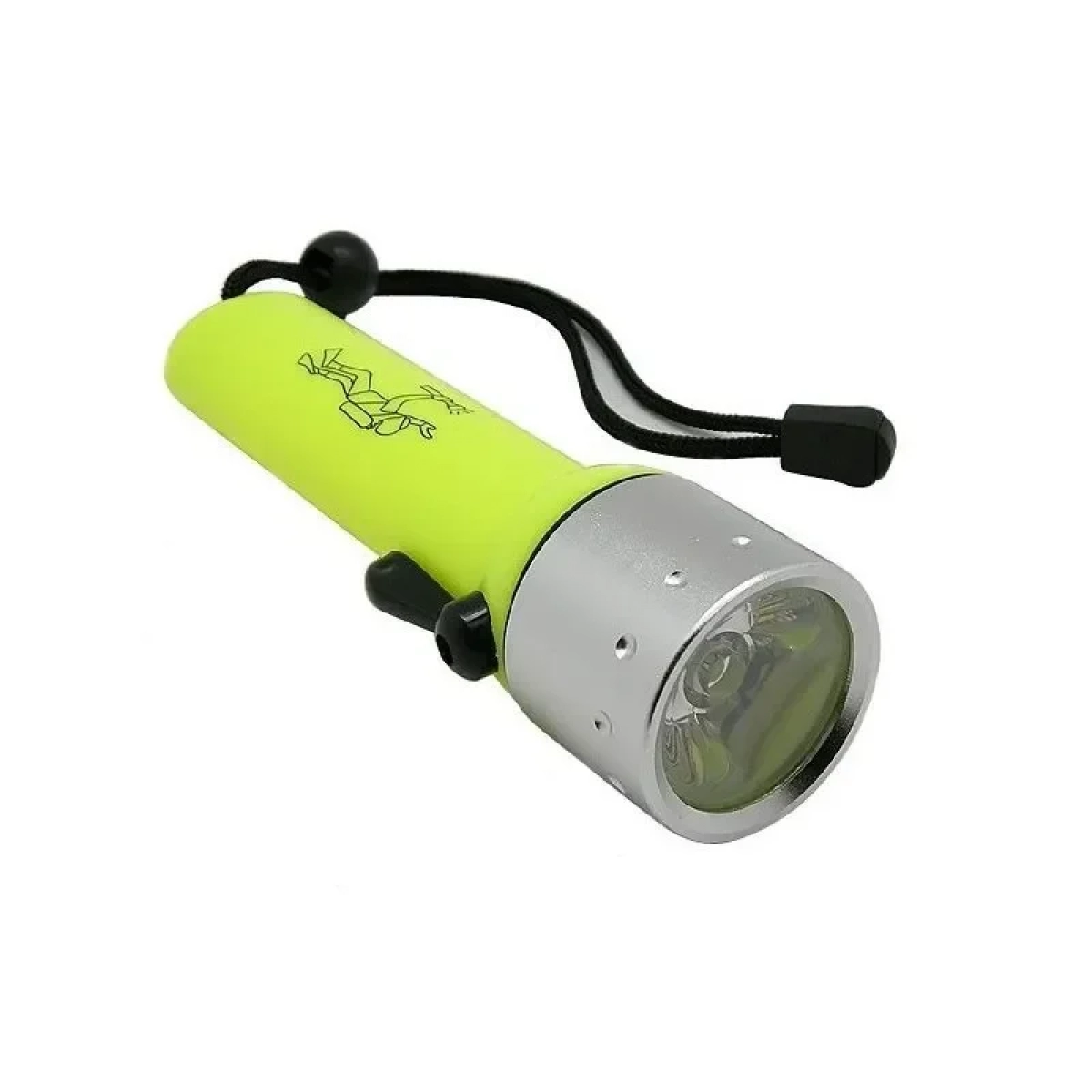 Αδιάβροχος Φακός κατάδυσης 50M Cree Q3 LED 3 Watt