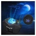 Παιδικό Φωτιστικό Projector με Προβολή Αστεριών με Εναλλαγές Χρωματισμών Dream Aurora Star Lights Μαύρο