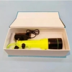 Επαναφορτιζόμενος Καταδυτικός Αδιάβροχος Φακός 10watts Cree 320Lm ST-01