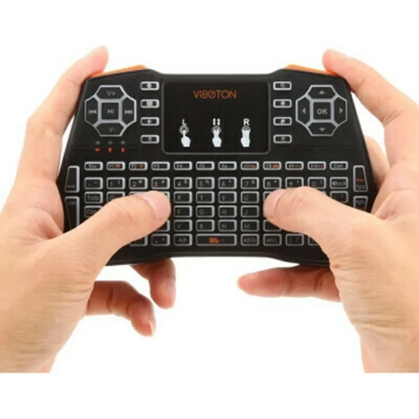 Μίνι ασύρματο πληκτρολόγιο 4 σε 1 - Wireless Touchpad I8-Plus Remote, Gamepad, Mouse, Keyboard