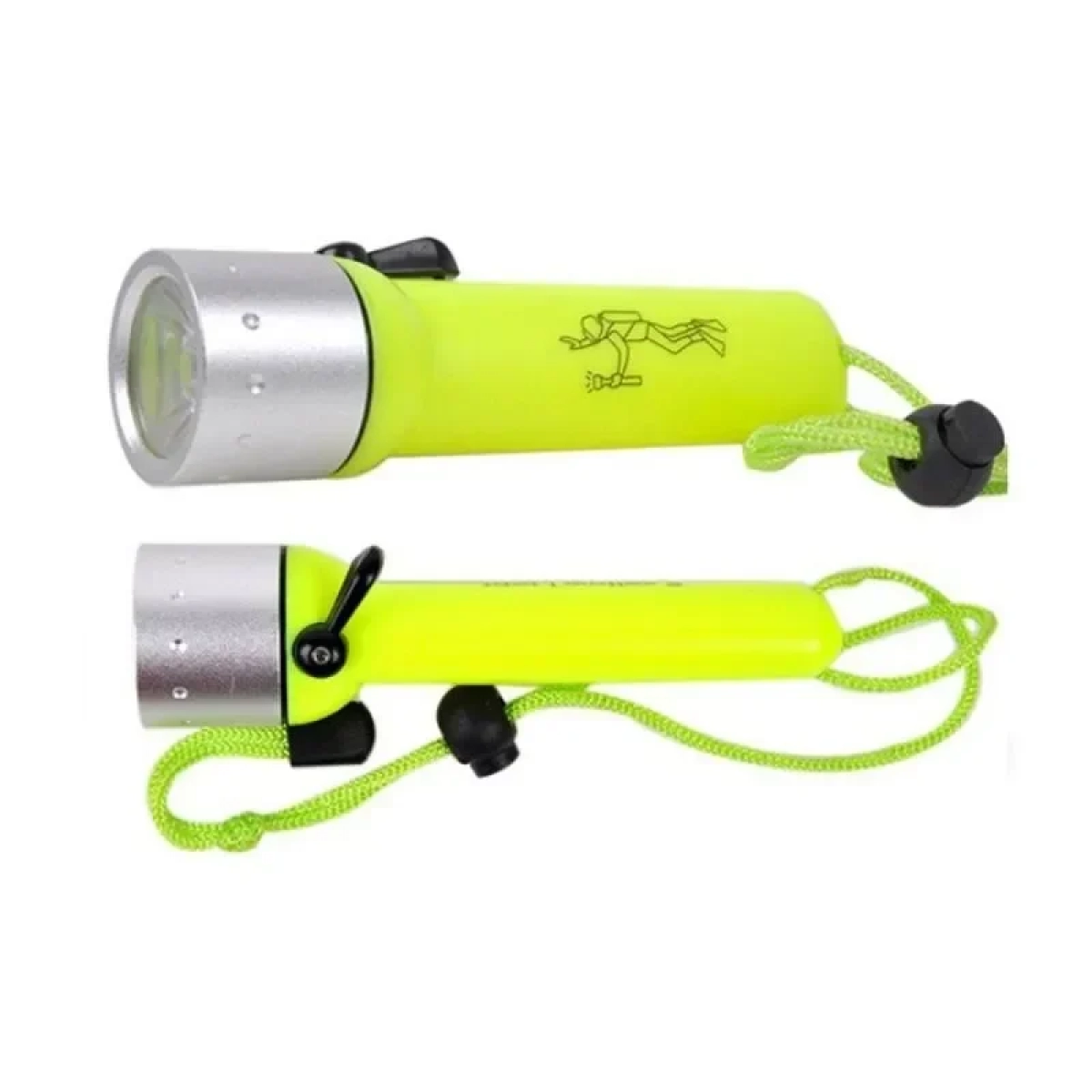 Αδιάβροχος Φακός κατάδυσης 50M Cree Q3 LED 3 Watt