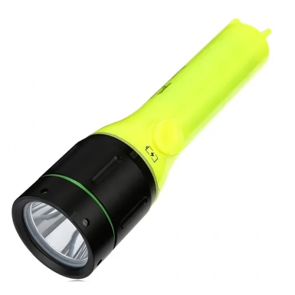 Επαναφορτιζόμενος Καταδυτικός Αδιάβροχος Φακός 10watts Cree 320Lm ST-01