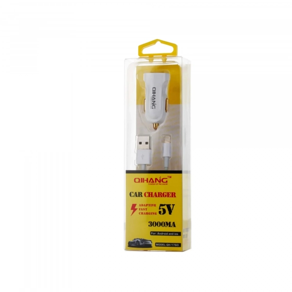 QIHANG QH-1760 Αντάπτορας αυτοκινήτου γρήγορης φόρτισης