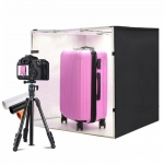 Puluz PU5080EU Photo Box LED 80x80x80cm – Φωτιζόμενο Studio Φωτογράφισης με Πολλαπλά Backdrops - Image 2