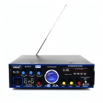 Andowl Q-T111 Ενισχυτής με λειτουργία Karaoke σε Μαύρο Χρώμα