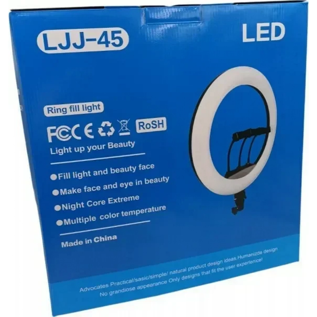 Rolinger Ring Light LJJ-45 RL-1006 45cm με Βάση για Κινητό - Image 2