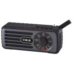Φορητό Ραδιόφωνο CMIK MK-101 με Ηλιακή Φόρτιση, Bluetooth και USB - Μαύρο - Image 2