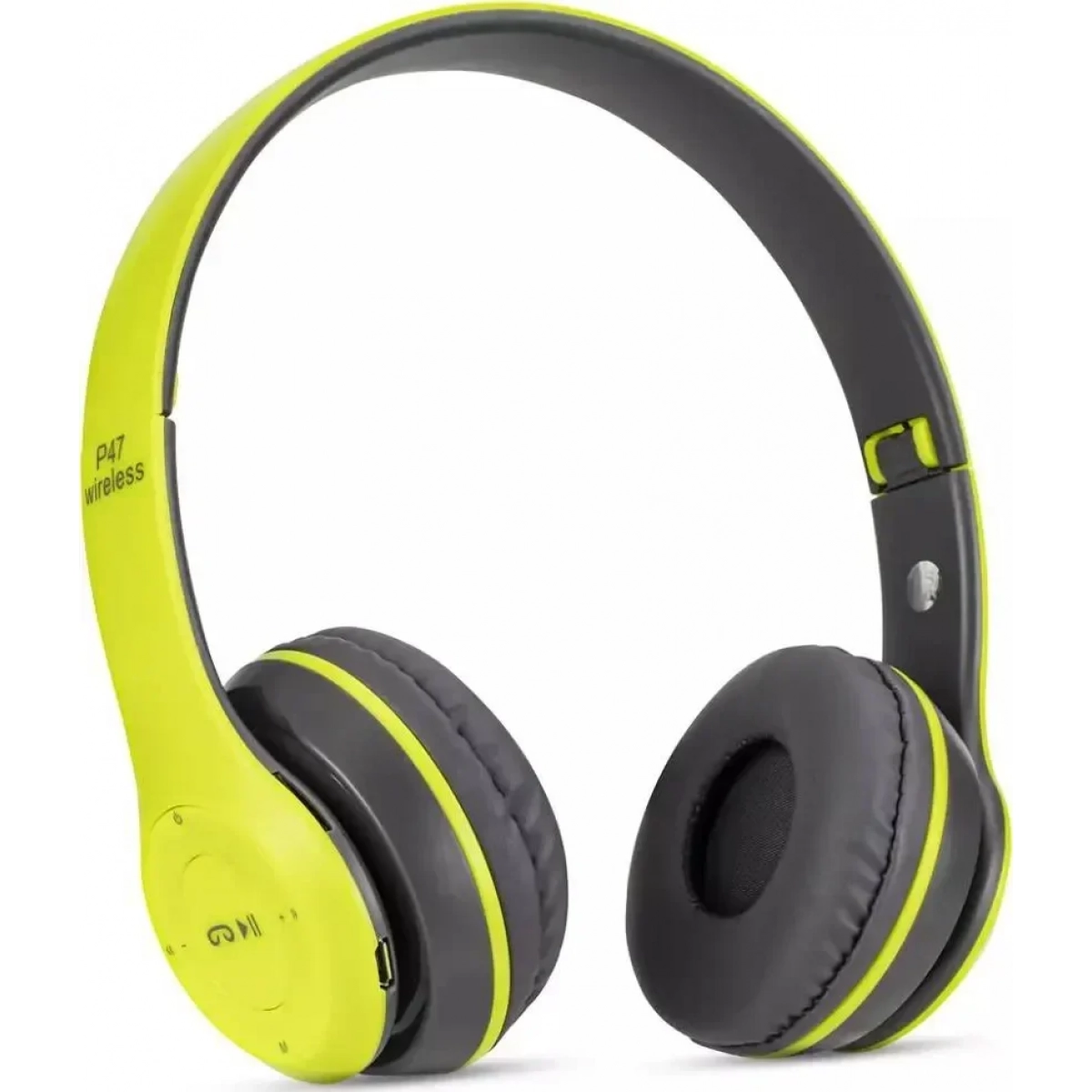 P47 Wireless BT Over Ear Ακουστικά Πράσινα (224) - Image 2