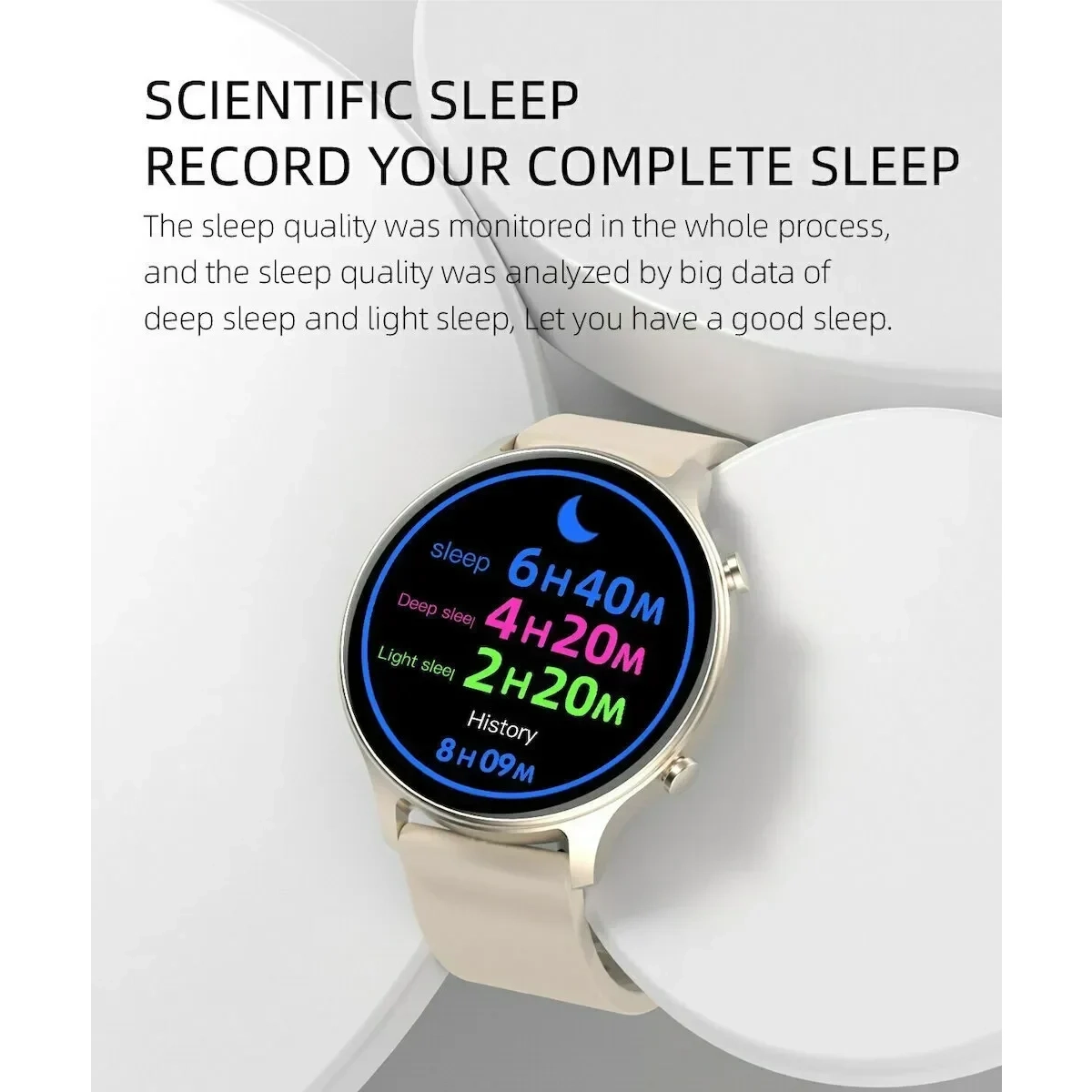 DS30 Smartwatch με Παλμογράφο (Fashion Pink) - Image 3