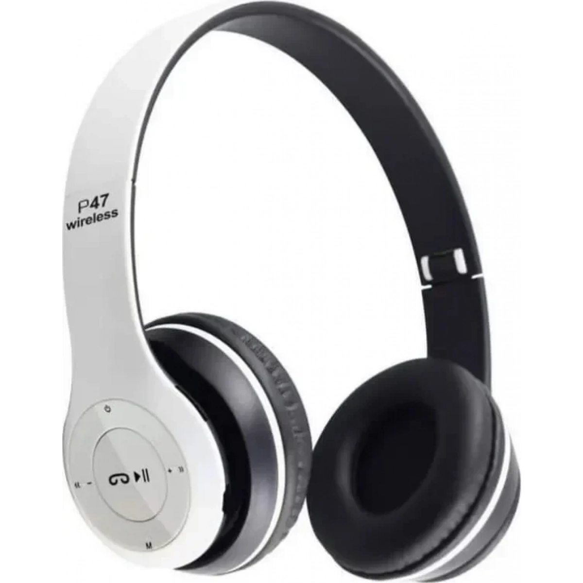 Ασύρματα ακουστικά - Headphones - P47 - 711478 - White - Image 3