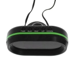 VST-7009V Ψηφιακό Βολτόμετρο, Θερμόμετρο και Ρολόι Αυτοκινήτου - Μαύρο/Πράσινο - Image 3