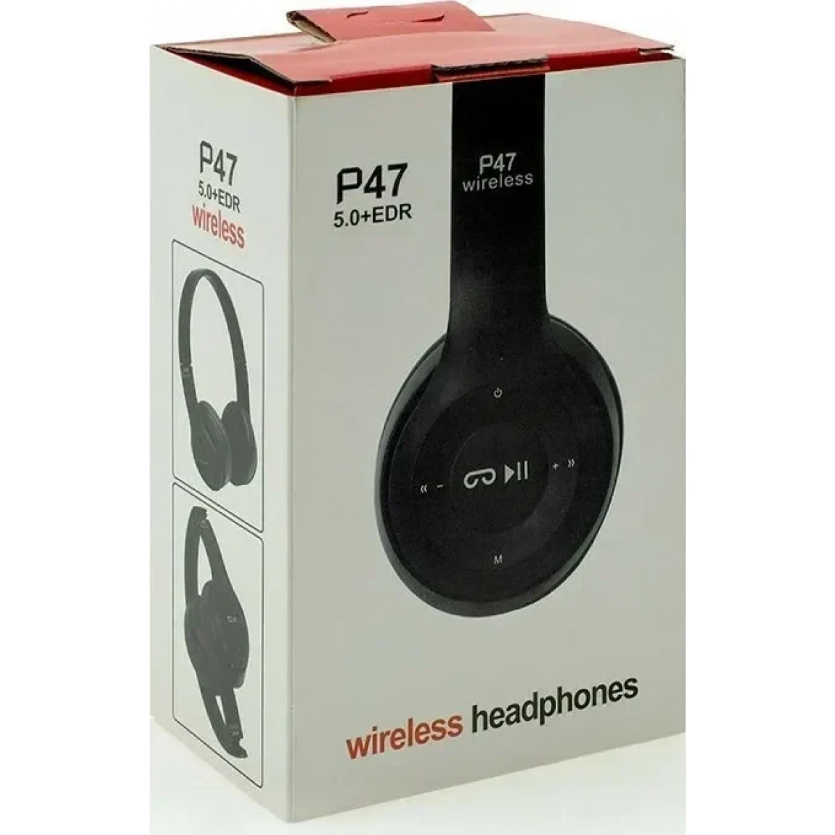 Ασύρματα ακουστικά - Headphones - P47 - 711478 - Black - OEM - Image 5