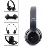 Ασύρματα ακουστικά - Headphones - P47 - 711478 - Black - OEM - Image 9