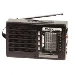 CMiK MK-958 Φορητό Ραδιόφωνο Επαναφορτιζόμενο με USB - Μαύρο