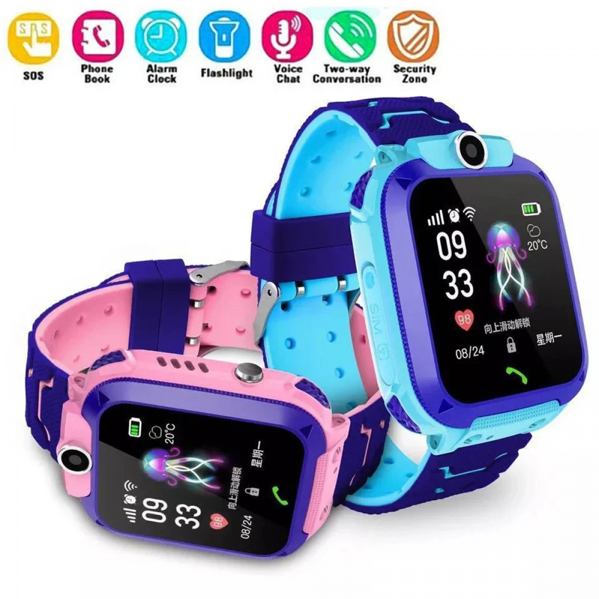 Παιδικό Smartwatch – Y79 – 884003 – Pink