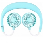 Επαναφορτιζόμενος Ανεμιστήρας Λαιμού Μπλε