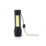 Μίνι Φακός Επαναφορτιζόμενος LED Τσέπης USB Charge NK-8725
