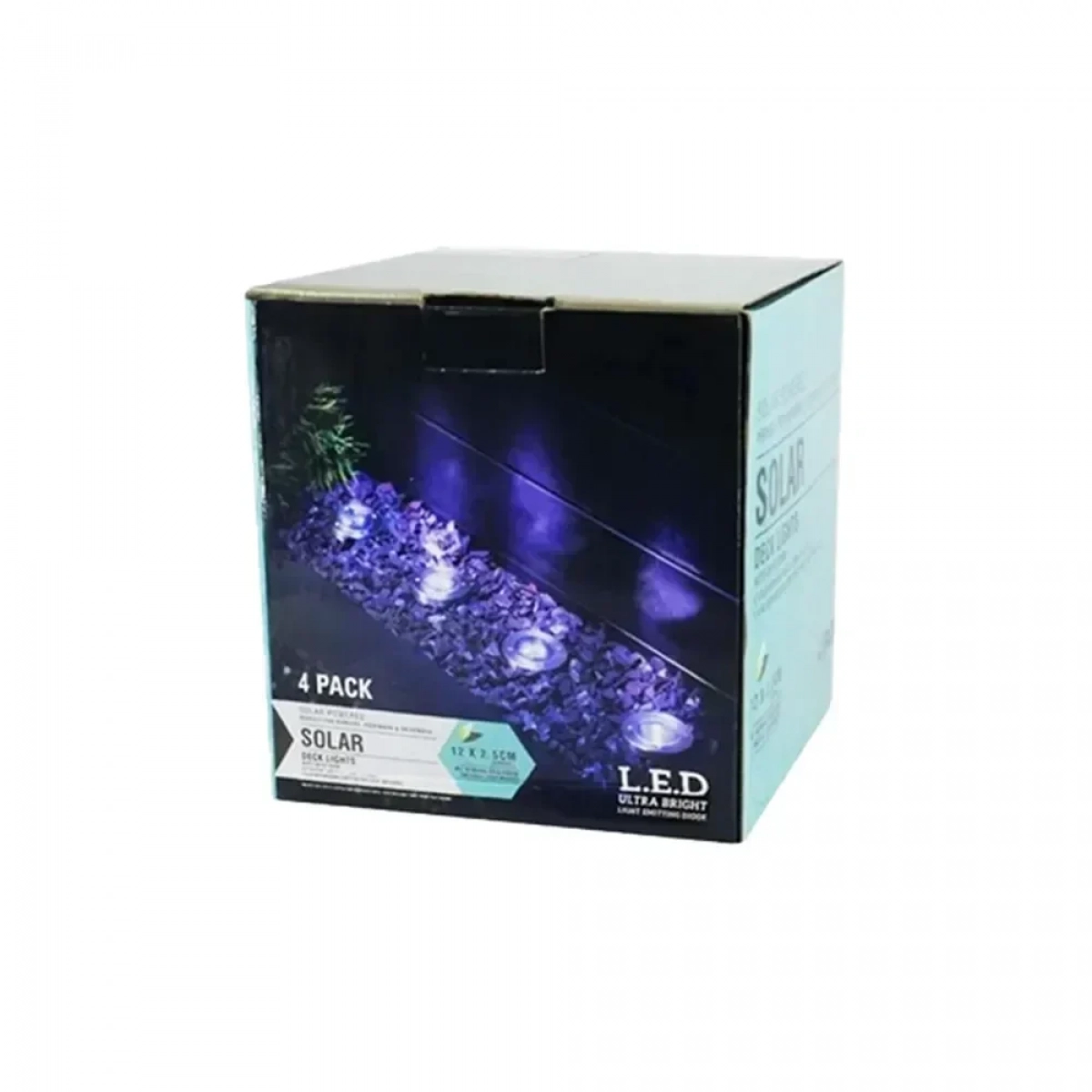 Ηλιακό Φωτιστικό Καρφωτό 4τμχ 12x2.5cm NK-DM8LED - Image 2