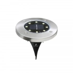 Ηλιακό Φωτιστικό Καρφωτό 4τμχ 12x2.5cm NK-DM8LED