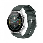 NK09 Smartwatch με Παλμογράφο (Μαύρο)