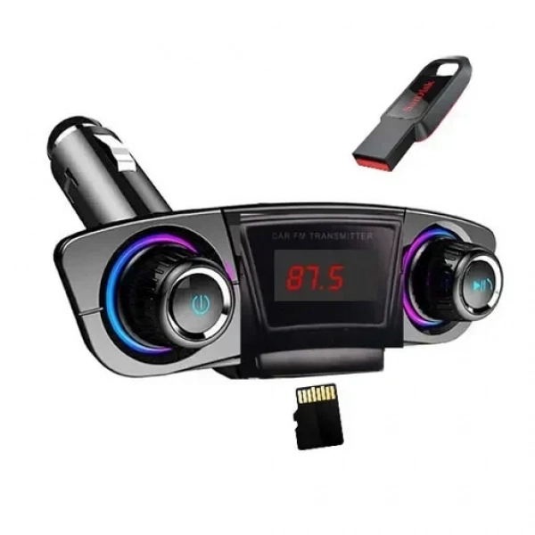 FM Transmitter Αυτοκινήτου με USB / Bluetooth M20