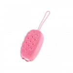 Μαλακή Βούρτσα Μπάνιου Σιλικόνης - Silicone Bath Brush - Ροζ