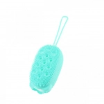 Μαλακή Βούρτσα Μπάνιου Σιλικόνης - Silicone Bath Brush - Γαλάζιο