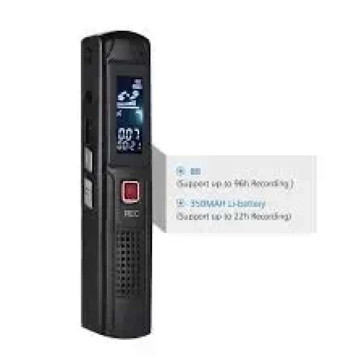 SK-013 8GB Digital Audio Voice Recorder Ditacphone MP3 Music Player - Image 2
