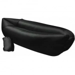 Φουσκωτό Στρώμα Lazy Bag - Inflatable Air Sofa Medium 196cm 650gr Black- G2488