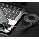 Awei CL-972 120W 3 σε1 Καλώδιο γρήγορης φόρτισης 1,2 m Μπλε