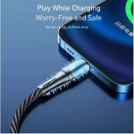 Awei CL-972 120W 3 σε1 Καλώδιο γρήγορης φόρτισης 1,2 m Μπλε