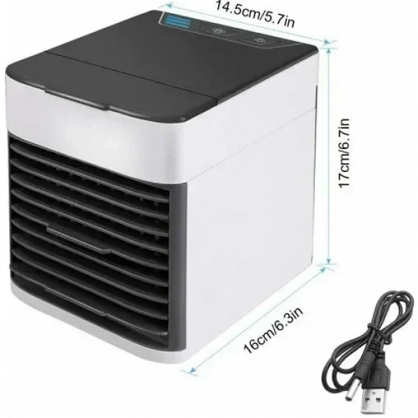 Hoomei Mini Φορητό Air Cooler Λευκό HM-8160