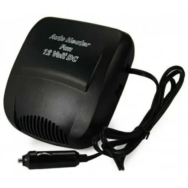 Αερόθερμο Αυτοκινήτου Με Ανεμιστήρα Auto Heater Fan DC 12V 150W Μαύρο