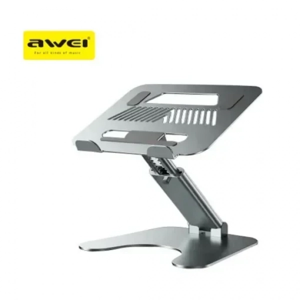 Awei X25 Portable Aluminum Alloy Non-slip Laptop Holder Bracket Laptop Stand Adjustable Foldable COD Green