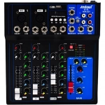 ANDOWL ΜΙΚΤΗΣ ΗΧΟΥ PROFESSIONAL MIXING CONSOLE 4 - CHANNEL MIXER Q-4L