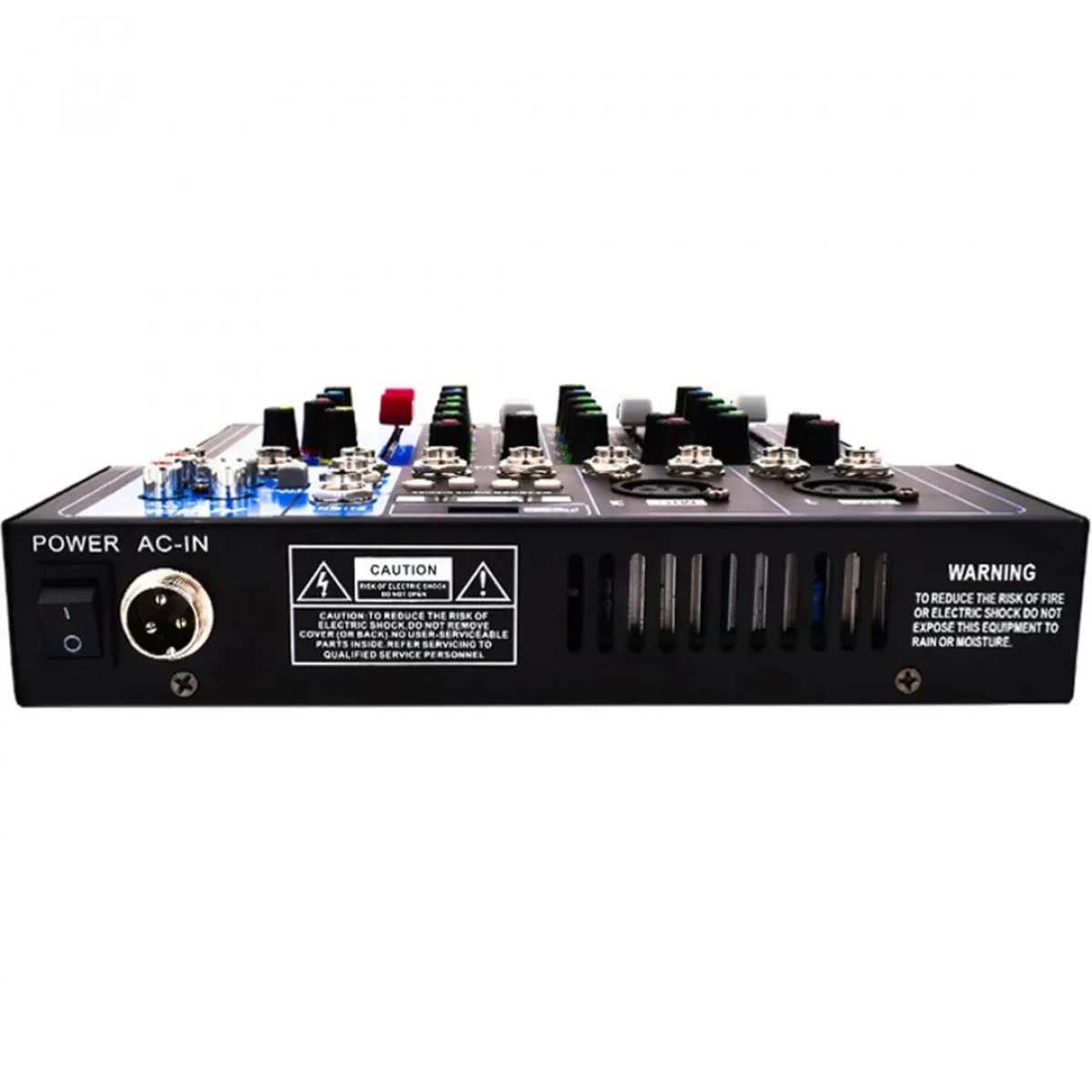 ANDOWL ΜΙΚΤΗΣ ΗΧΟΥ PROFESSIONAL MIXING CONSOLE 4 - CHANNEL MIXER Q-4L
