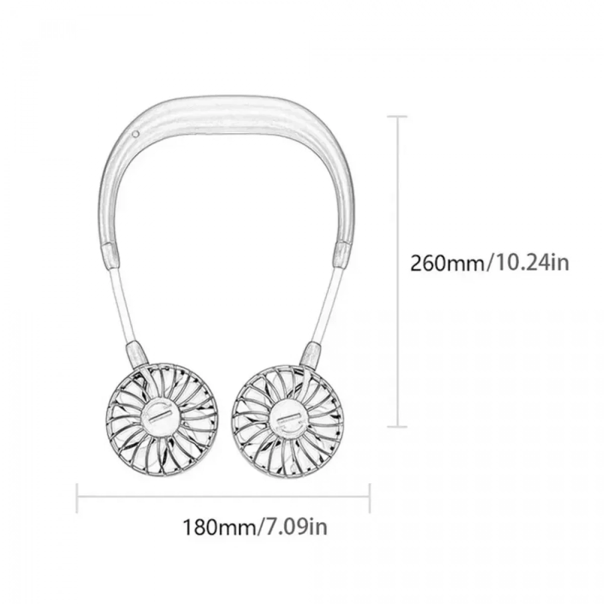 Ανεμιστήρας Λαιμού Ροζ - Photo10