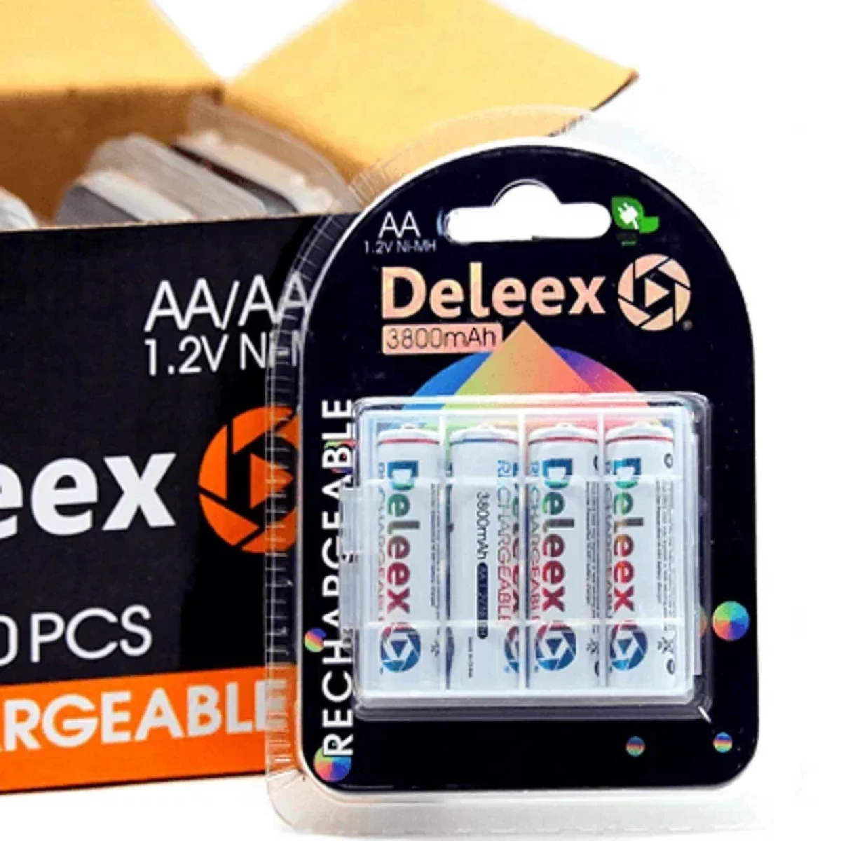 Επαναφορτιζόμενες Μπαταρίες 2Α 3800 mah – Deleex