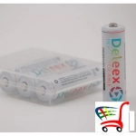 Επαναφορτιζόμενες Μπαταρίες 2Α 3800 mah – Deleex