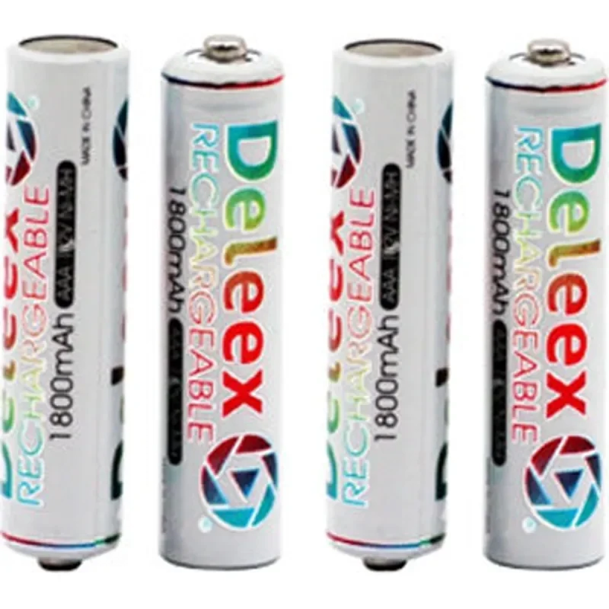 ΕΠΑΝΑΦΟΡΤΙΖΟΜΕΝΕΣ ΜΠΑΤΑΡΙΕΣ ΑΑΑ 1800MAH 1.2V - DELEEX - Image 2