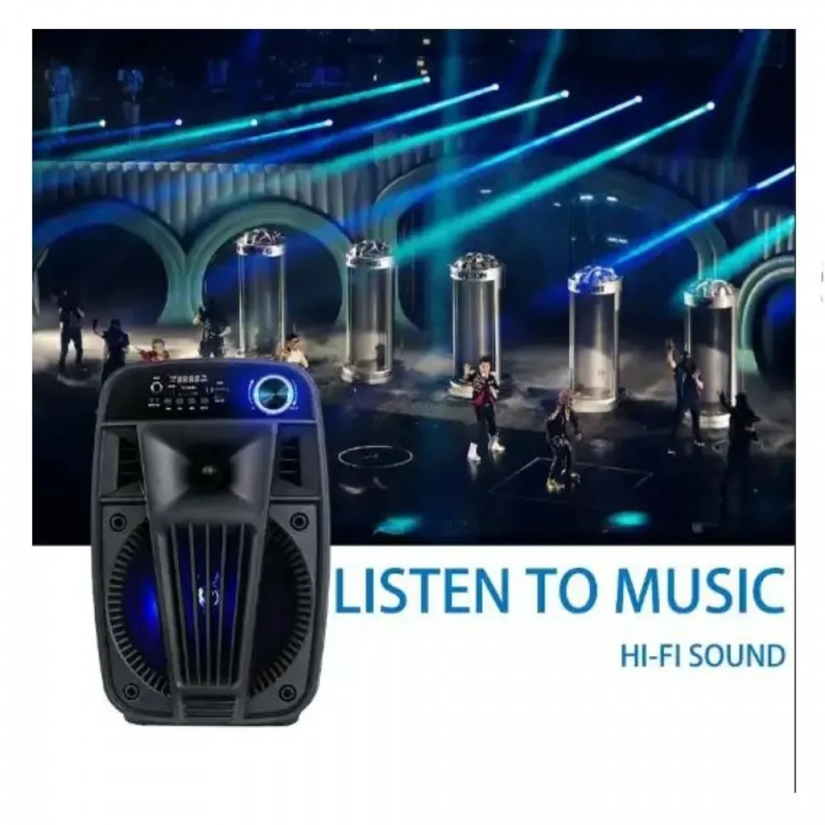 Φορητό Ηχείο Karaoke MK-B16 με Ενσωματωμένο Μικρόφωνο - Photo6