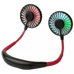 Φορητός Περιστρεφόμενος Ανεμιστήρας Λαιμού Μαύρο 287 - Photo6